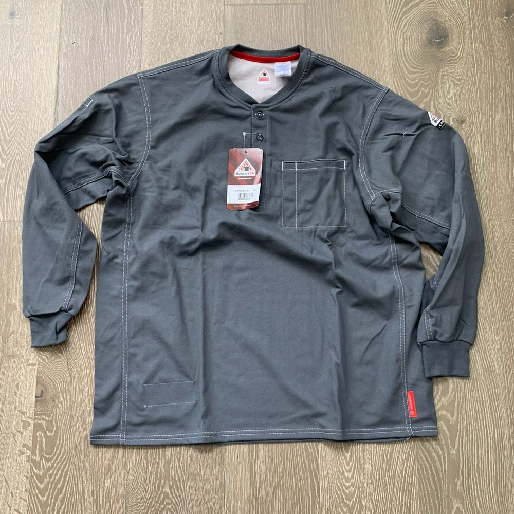 Bulwark FR iq Series Comfort Plus knit henley